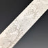 約 1875 年英國古董白色珍珠母手柄甜點餐具,6 對,帶托盤